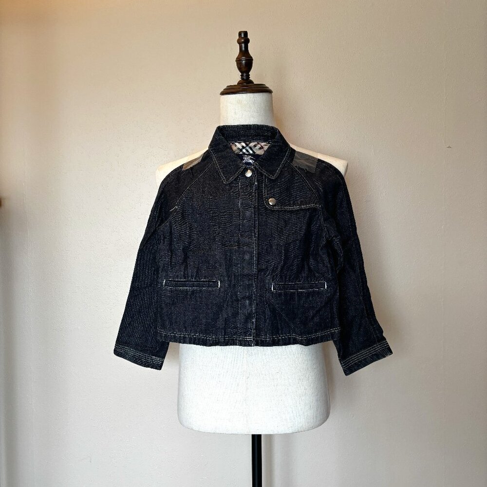 Burberry London Girls' Denim Jacket - Size 130A (US 8)